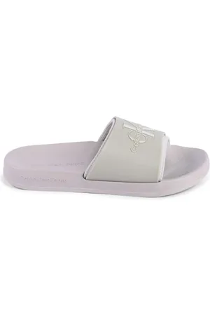 Calvin Klein Schoenen, Dames, , 38 EU, Minimalist Logo Slides