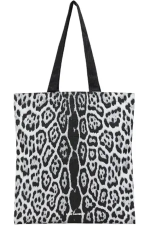 Saint Laurent Pre-owned, Dames, Zwart, ONE Size, Katoen, Pre-owned Cotton totes