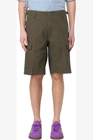 Carhartt Korte broeken, Heren, Groen, W28, Katoen, Stijlvolle Cargo Shorts voor Mannen