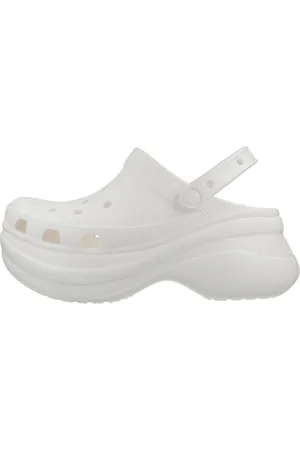 Crocs Schoenen, Dames, Wit, 38 EU, Klassieke Bae Klompen