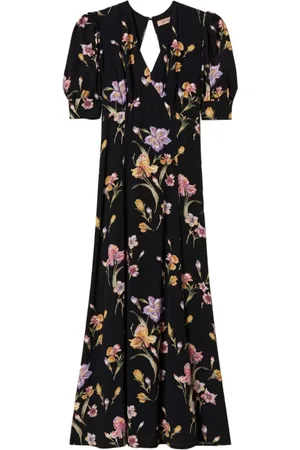 Twin-Set Kleedjes, Dames, Zwart, M, Zwarte Elegante Jurk voor Vrouwen