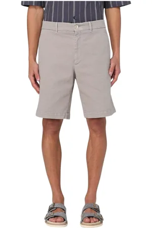 Brunello Cucinelli Korte broeken, Heren, , L, Moderne Casual Sand Finish Shorts