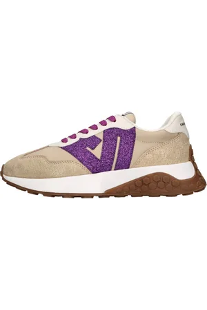 Emanuélle vee Schoenen, Dames, Veelkleurig, 40 EU, Leer, Sneakers Multi Colour