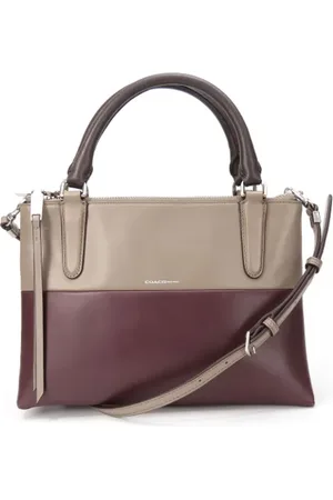 Coach Pre-owned, Dames, Bruin, ONE Size, Tweedehands leren handtassen