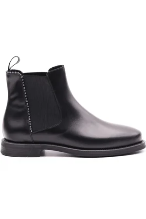 Frau Schoenen, Dames, Zwart, 37 EU, Leer, Zachte leren Beatles schoenen