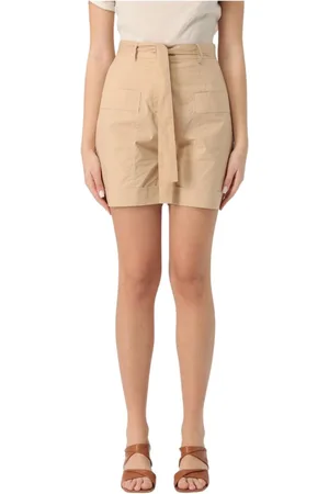 Liu Jo Korte broeken, Dames, , XS, Fuchsia High Waisted Bermuda Shorts with Belt