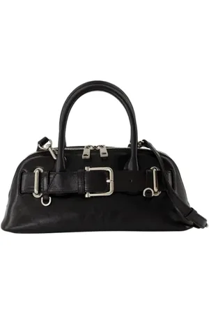 OSOI Pre-owned, Dames, Zwart, ONE Size, Katoen, Leather handbags