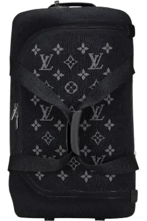 LOUIS VUITTON Pre-owned, Dames, Zwart, ONE Size, Pre-owned Canvas travel-bags