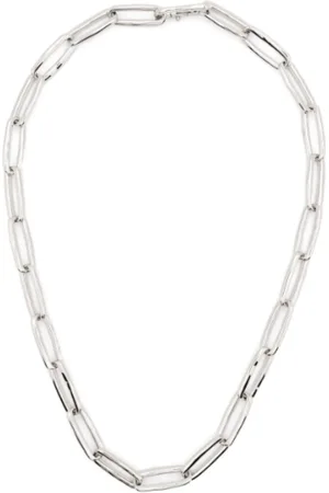 Jil Sander Accessoires, Heren, Grijs, ONE Size, Zilveren Ketting Gm 15 Stijlvol Ontwerp