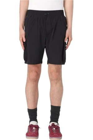 Represent Korte broeken, Heren, Zwart, S, Stijlvolle zwarte shorts met zakken