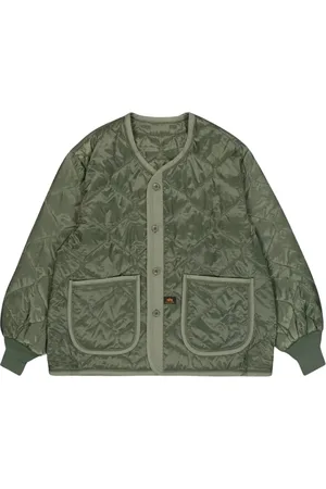 Alpha Industries Jassen, Heren, Groen, M, Heritage Olive Jas Line ALS