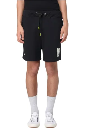 BARROW Korte broeken, Heren, Zwart, L, Moderne zwarte shorts voor mannen