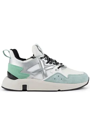 Munich Schoenen, Dames, Veelkleurig, 35 EU, Zilveren Clik Dames Sneaker
