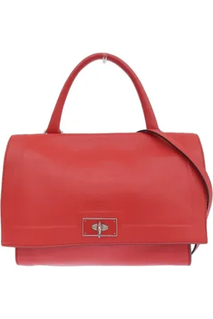 Givenchy Pre-owned, Dames, Rood, ONE Size, Leer, Tweedehands leren handtassen
