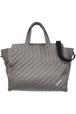Balenciaga Pre-owned, Dames, Grijs, ONE Size, Leer, Pre-owned Leather balenciaga-bags