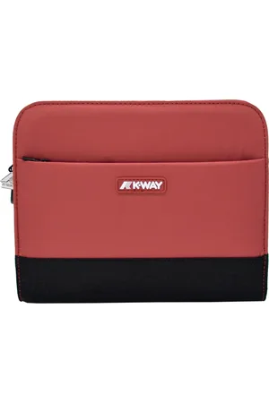 K-Way Accessoires, Dames, Roze, ONE Size, Nylon, Stijlvolle Portemonnees & Pasjeshouders voor Vrouwen