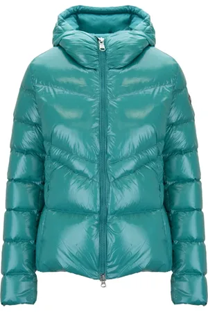 Colmar Jassen, Dames, Groen, M, Hoge Kraag Hooded Donsjas