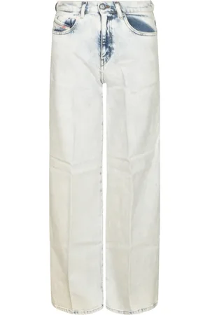 Diesel Jeans, Dames, Wit, W28, Denim, Stijlvolle Denim Jeans