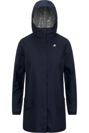 K-Way Jassen, Dames, Blauw, L, Nylon, Stretch Dot Jas