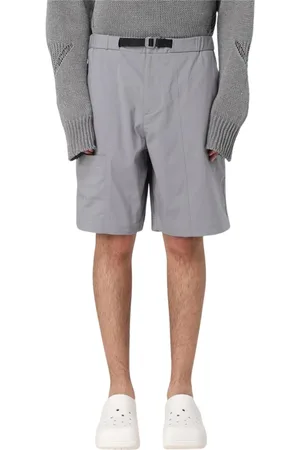 ROA Korte broeken, Heren, Grijs, M, Veelzijdige Grijze Shorts met Riem
