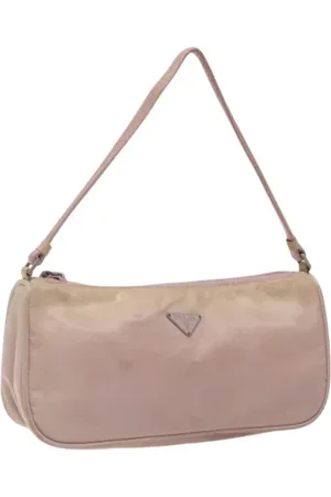 Prada Pre-owned, Dames, Roze, ONE Size, Nylon, Pre-owned Nylon prada-bags