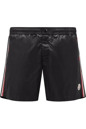 Moncler Badkleding, Heren, Zwart, S, Nylon, Zee Zwart Nylon Koordbroek