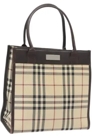 Burberry Pre-owned, Dames, , ONE Size, Nylon, Pre-owned Nylon handbags