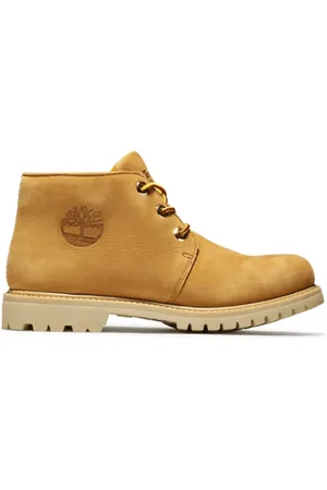 Timberland Schoenen, Dames, Geel, 37 EU, Leer, Waterproof Chukka Nellie Sneakerboot