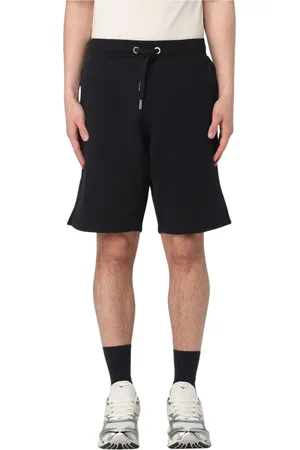 Ami Korte broeken, Heren, Zwart, S, Katoen, Zwarte Stijlvolle Casual Sweatshorts