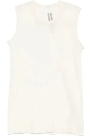 Rick Owens Tops, Heren, , M, Tanktop met Ronde Hals