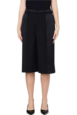 MEIMEIJ Korte broeken, Dames, Zwart, S, Zwarte Culottes Shorts