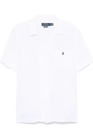Ralph Lauren Overhemden, Heren, Wit, M, Stijlvolle Overhemden Collectie