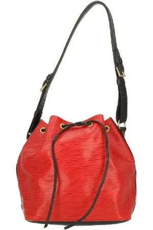 LOUIS VUITTON Pre-owned, Dames, Rood, ONE Size, Leer, Tweedehands leren handtassen