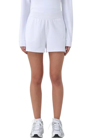 Armani Exchange Korte broeken, Dames, Wit, S, Stijlvolle Violet Exchange Shorts