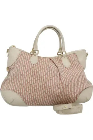 LOUIS VUITTON Pre-owned, Dames, Roze, ONE Size, Leer, Tweedehands Canvas handtassen