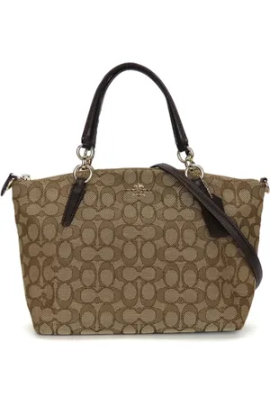 Coach Pre-owned, Dames, , ONE Size, Tweedehands Canvas handtassen