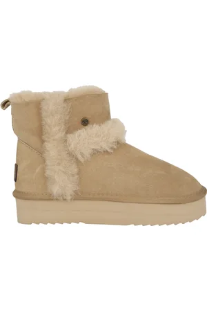 Warmbat Schoenen, Dames, , 41 EU, Suède, Warmgevoerde Enkellaars