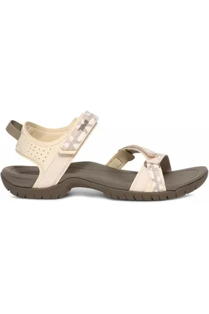 Teva Schoenen, Dames, Wit, 37 EU, Witte damessandaal voor wandelen/hiken