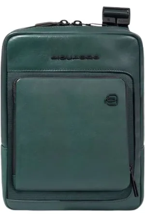 Piquadro Tassen, Heren, Groen, ONE Size, Stijlvolle Borselli Tas