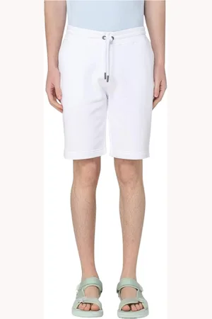 K-Way Korte broeken, Heren, Wit, S, Katoen, Casual Witte Shorts Comfortabel Stijlvol