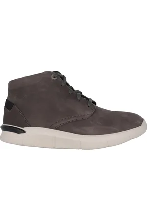 Ganter Schoenen, Heren, Grijs, 42 1/2 EU, Rolling Boot - Grijze hoge sneakers