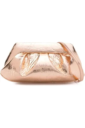 THEMOIRÈ Tassen, Dames, Roze, ONE Size, Polyester, Ananas Clutch Tas Magnetische Sluiting