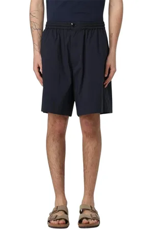 Aspesi Korte broeken, Heren, Blauw, M, Katoen, Stijlvolle Blauwe Katoenen Casual Shorts