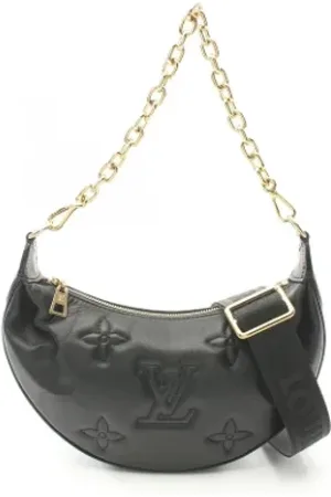 LOUIS VUITTON Pre-owned, Dames, Zwart, ONE Size, Leer, Tweedehands leren Louis Vuitton tassen