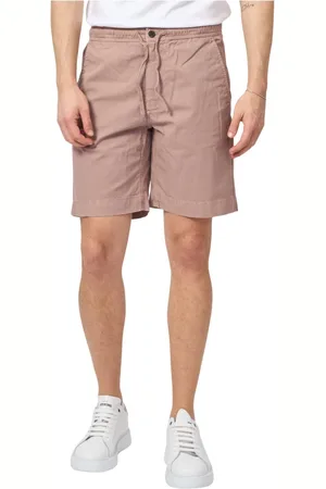 ECOALF Korte broeken, Heren, Bruin, M, Katoen, Bruine Ethic Shorts met Verstelbare Taille