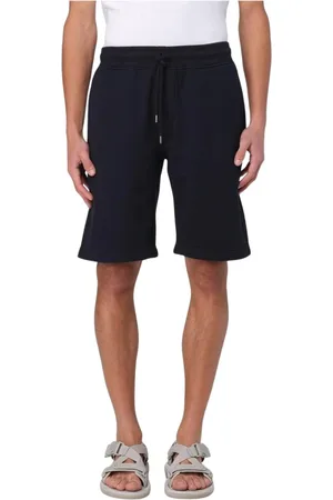 C.P. Company Korte broeken, Heren, Blauw, S, Katoen, Stijlvolle Casual Blauwe Shorts