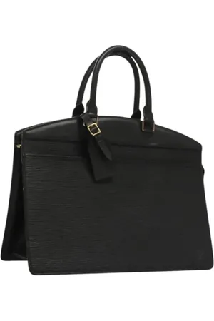 LOUIS VUITTON Pre-owned, Dames, Zwart, ONE Size, Leer, Tweedehands leren handtassen