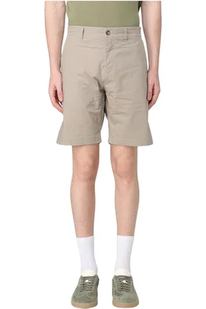 BROOKSFIELD Korte broeken, Heren, Grijs, M, Katoen, Militaire Stijl Katoenen Shorts