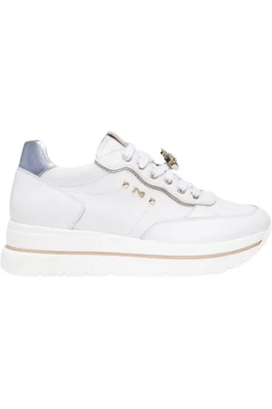 Nero Giardini Schoenen, Dames, Wit, 37 EU, Stijlvolle Sneakers