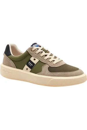 Blauer Schoenen, Heren, Veelkleurig, 40 EU, Groene Sneakers voor Mannen